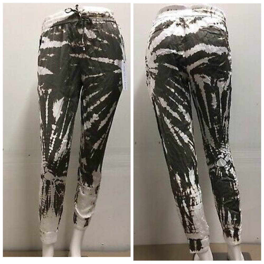 Young Fabulous & Broke Ollie satin jogger- S NWT